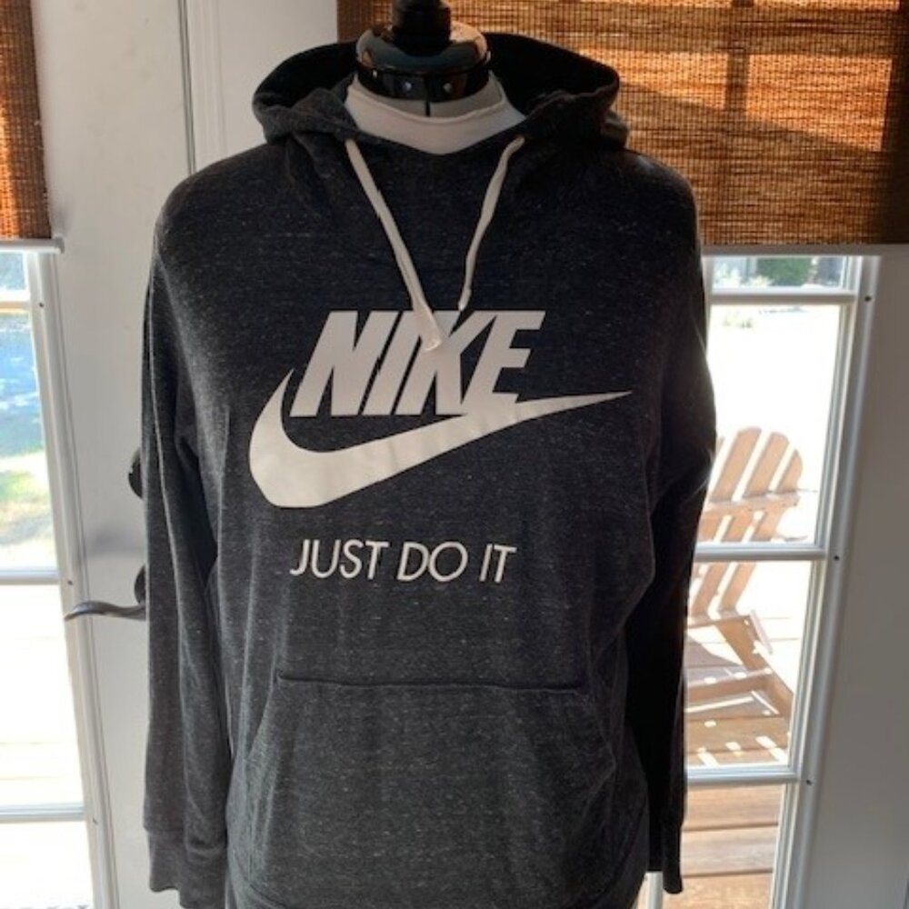 Womens Nike Hoodie - gray